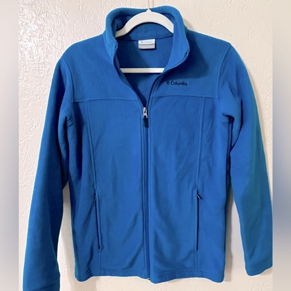 Columbia's Blue Fleece Jacket, size L (14/16) - Picture 1 of 6